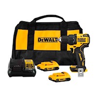 Taladro Atornillador Dewalt 1/2" 20V Atomic Brushless